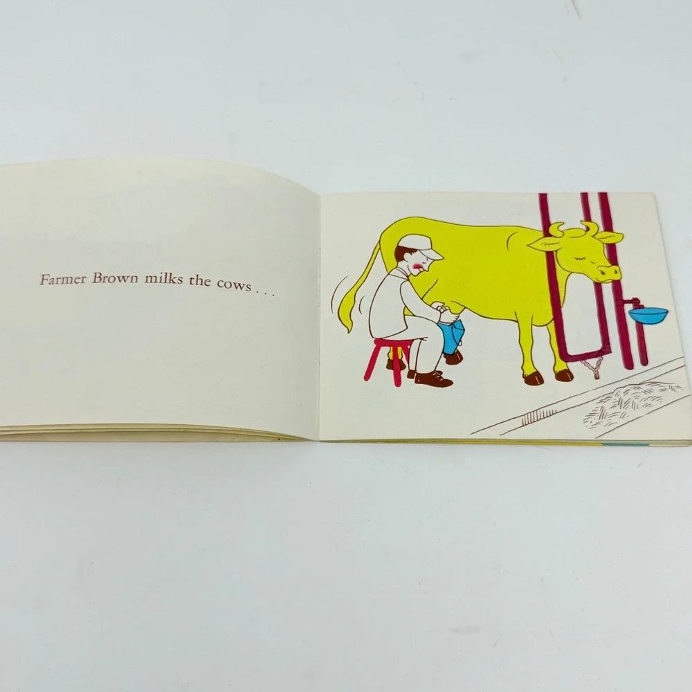 My Friend the Cow Book‎ Lois Lenski 1946 Dairy Council Childrens Collectible
